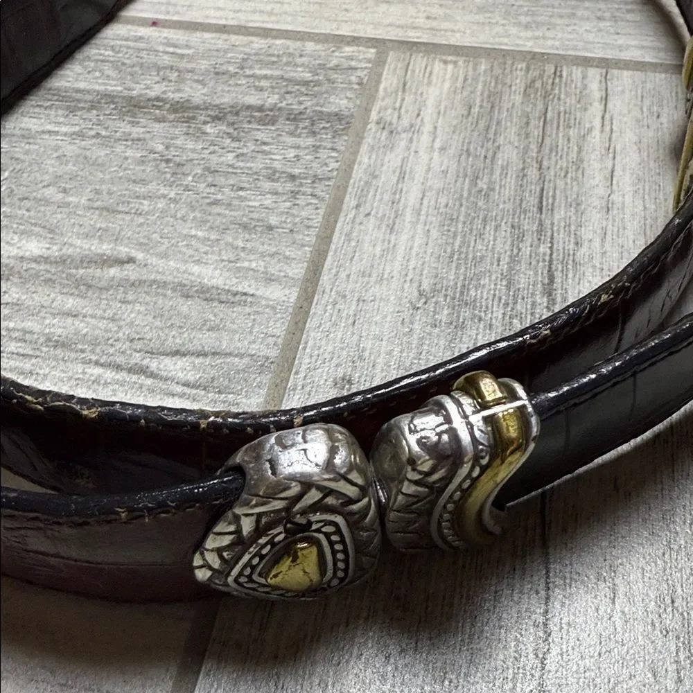 Brighton - 40210 Ladies Belt Size M|30 Reversible Black and Brown